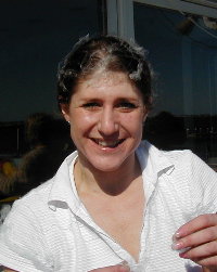 Those aren't gray hairs--it's just cotton candy in Jill's hair