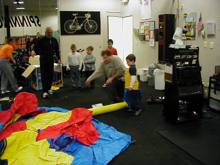Brian's big present before it was ready to use