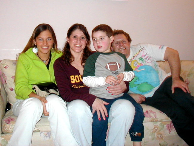 Cot� with the Rand family.  Many  folks think Cot� and Jill seem like sisters.