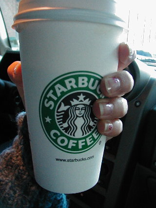Wow, Starbucks is everywhere here!