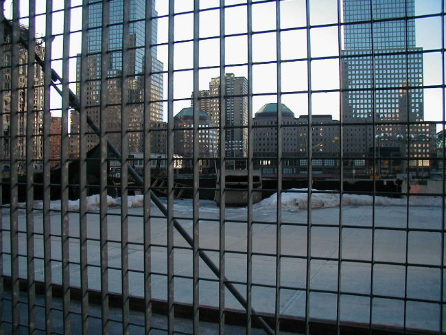 Ground Zero, where the World Trade Center was
