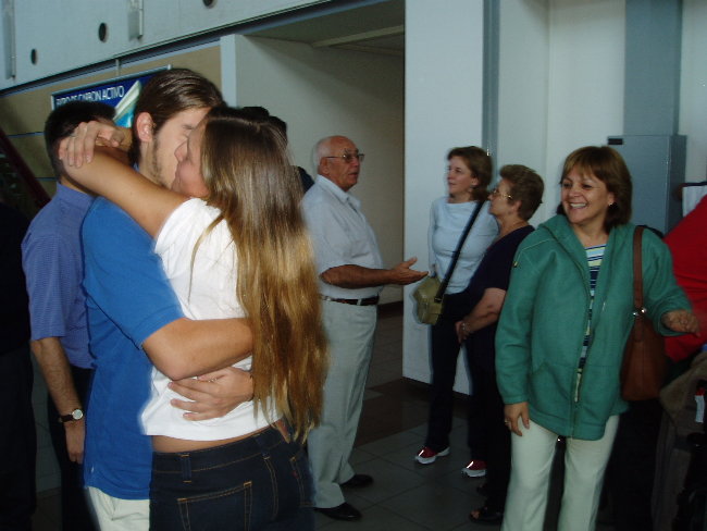 more hugs and kisses with Andres